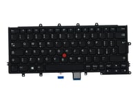 Chicony - Ersättningstangentbord För Bärbar Dator - Med Trackpoint - Qwerty - Italiensk - Fru - För Thinkpad A275 20Kc, 20Kd  X270 20Hm, 20Hn, 20K5, 20K6