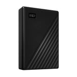 Wd My Passport 6TB Usb 3.0 External HDD Black