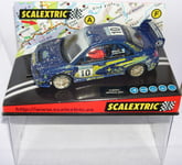 Qq Scalextric 6111 Subaru Impreza Wrc #10 Snow Effect Makinen - Landstrom