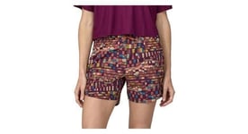 Short femme patagonia multi trails violet