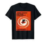 Vertigo Vintage Movie Poster, Noir Thriller Acrophobia Film T-Shirt