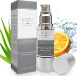 Kleem Organics Vitamin C Serum for Face with Hyaluronic Acid & Vitamin E - Firm