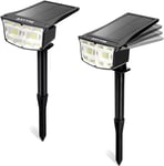 Spot Solaire Exterieur, Spot Jardin Solaire 2PCS 38 LED Solaire