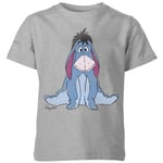 Disney Winnie The Pooh Eeyore Classic Kids' T-Shirt - Grey - 3-4 Years