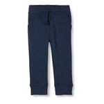 Amazon Essentials Pantalon de Jogging en Polaire Garçon, Bleu Marine, 2 Ans