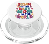 SUSAN IS THE BEST MOM IN THE WORLD PopSockets PopGrip for MagSafe