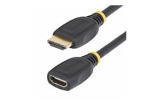 StarTech.com 3.3ft HDMI 2.0 Extension Cable, 4K 60Hz, M/F - HDMI-förlängningskabel - 1 m