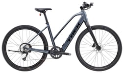 Trek Dual Sport+ 2 Stagger LT 252Wh L Grå Elcykel - Hybrid Elcykel