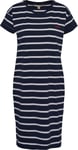 Barbour Women's Barbour Otterburn Stripe Dress Navy, 10.0