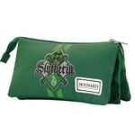 Harry Potter Slytherin-Trousse Triple HS, Vert