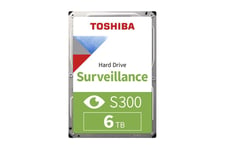 Toshiba S300 Surveillance - 6 TB - HDD - 7200 rpm - SATA 6Gb/s