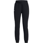 Under Armour Rival High Rise Woven Treningsbukser Dame - Svart - str. L