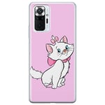 ERT GROUP Coque de téléphone Portable pour Xiaomi REDMI Note 10 Pro Original et sous Licence Officielle Disney Motif Marie 007 Parfaitement adapté à la Forme du téléphone Portable, Coque en TPU