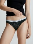 Calvin Klein Lace Bikini Knickers, Black