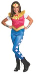 Rubie's Official DC Super Hero Girl's Wonder Woman Costume, Kids Fancy Dress