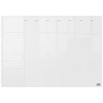 Nobo Transparent whiteboard Mini Veckoplan A3