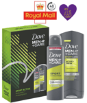 Dove Men Care Sport Active Fresh Body Wash & Deodorant Gift Set for Him