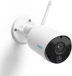 3Mp Camera Surveillance Wifi Sans Fil,Argus Eco,Detection De Personne/Vehicule,Camera Surveillance Exterieure Sur Batteries,Vision Nocturne,Audio Bidirectionnel,Stockage Cloud Securise