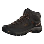 KEEN Men's Targhee III MID WP Wide Hiking Boot, Black Olive/Golden Brown, 13 UK Wide