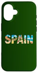 Coque pour iPhone 16 Tenue de voyage de vacances en Espagne