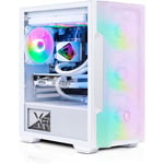 AWD-IT Gaming PC • Intel i9 12900KF RTX 4060 32GB 3200Mhz 1TB NVMe MSI 240mm Liquid Cooler M100R Mesh White WiFi Windows 11