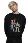 Toy Story 4 Woody Buzz and Bo Peep Sweatshirt