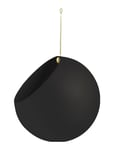 Globe Hanging Flowerpot Black AYTM