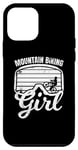 Coque pour iPhone 12 mini Femme VTT Vélo de montagne Cycliste