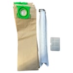 Service Kit for SEBO 370 470 X4 Extra Vacuum 10 Bags Filters Hoover Bag Filter