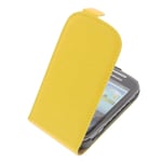 Bag for Samsung Galaxy Xcover 2 S7710 FlipStyle Phone Case Protection Yellow