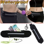 Waist Pouch Bum Bag Running Travel Money Fanny Belt Jogging Pocket Unisex Wallet