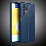 Samsung Galaxy A23      Leather Texture Case    Navy