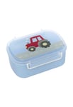 SIGIKID 25200 Boîte à déjeuner tracteur sans BPA pour fille et garçon À partir de 2 ans Bleu/rouge