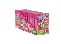 Fruittella Fruit Drops - Sugar Free Party Sweets, Red Berry Mix, 2 Flavours, 10 x 43 g Boxes