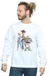 Toy Story 4 Woody Buzz and Bo Peep Sweatshirt