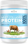 Multi Collagen Protein Powder 400G - Types I, II, III, V & X - Hydrolyzed Grass 