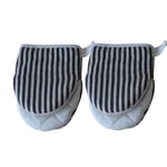 Striped Pattern Duck-Bill Microwave Oven Gloves for Baking,Insulation6073