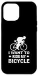 Coque pour iPhone 12 Pro Max I Want To Ride My Bicycle Vélo de route Vélo de route Vélo de route