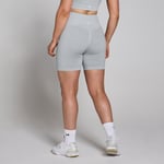 MP Women's Tempo Seamless Scrunch Shorts - Grey Marl - M