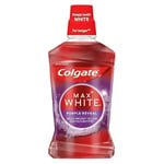 6 x Colgate Max White Purple Reveal Mouthwash 500ml