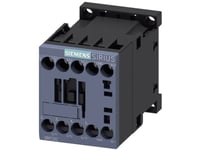 Siemens Kontaktor 4Kw, 400V Ac, 9A Vid Ac33 Pol, 1No, Styrspänning 24V Dc, Storlek S00