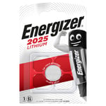 Pile CR2025 Energizer Bouton Lithium 3V