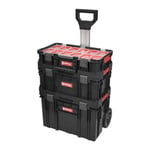 Kit Caisse À Outils Sur Roulettes - Qbrick - System TWO Plus - Noir - Polypropylène - Adulte