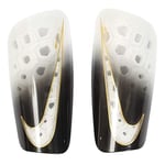 NIKE SP2120-102 Mercurial Lite Shin guards Men's White/black/gold Size M