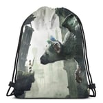 ANGSHI6 Sacs à Cordon The Last Guardian Sac à Cordon Unisexe Sac à Dos de Sport Classique Sac de Rangement Sac de Voyage