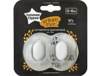 Tommee Tippee Urban Unisex Soother 0-6 Months 2 Pcs (43341860)