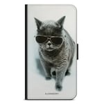 Bjornberry Fodral iPhone 5/5s/SE (2016) - Katt Glasögon