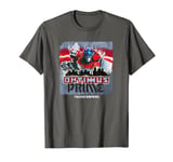 Transformers: Rise of the Beasts Optimus Distressed Shot T-Shirt