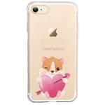 Coque Iphone 7 et 8 hamster coeur