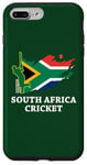 Coque pour iPhone 7 Plus/8 Plus Couleurs du drapeau sud-africain Cricket Afrique du Sud